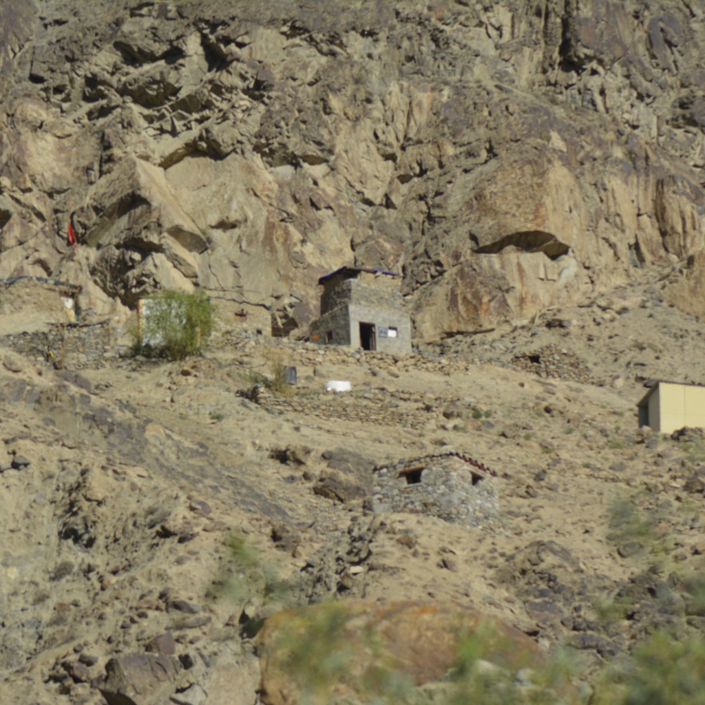 bunkers made by Pakistani Army, maintained by Indian Army